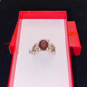 Gorham Sterling Silver & Ruby Ring
